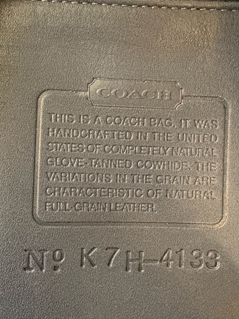 1997 Coach Waverly Satchel 4133 • Midnight Navy • USA Vintage - Picture 2 of 16